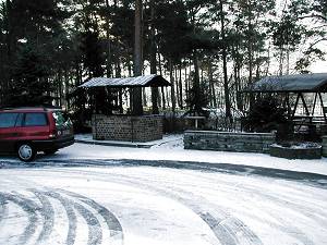 Rondell mit Grillplatz